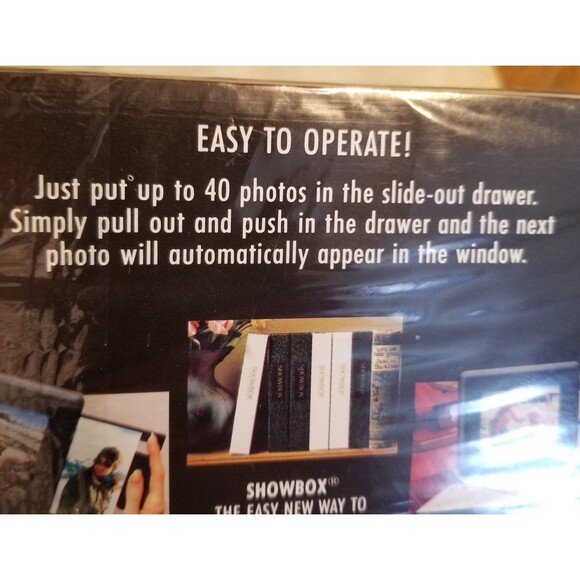 Burnes of Boston Showbox photo viewer display box frame nib - Picture 5 of 6